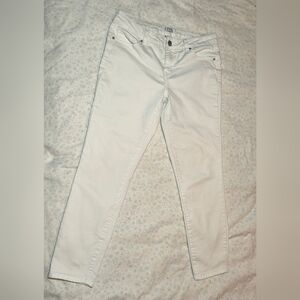 d. jeans Women's Cream Skinny Jeans